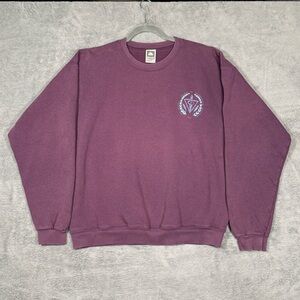 VTG College of Naturopathic Medicine Crewneck Sweatshirt USA Men L 90s Y2K Indie